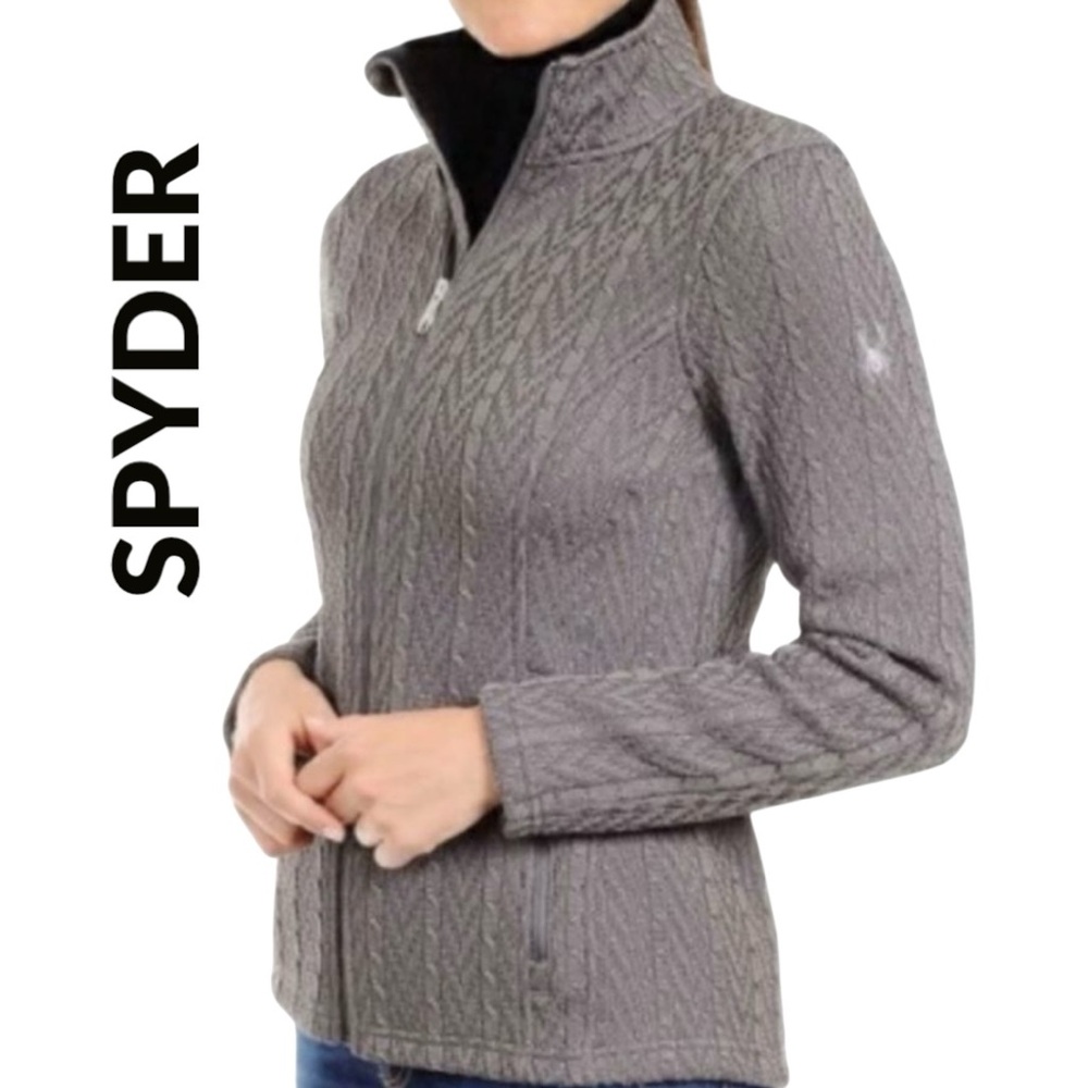 Spyder Major Cable Stryke Sweater Jacket Size L